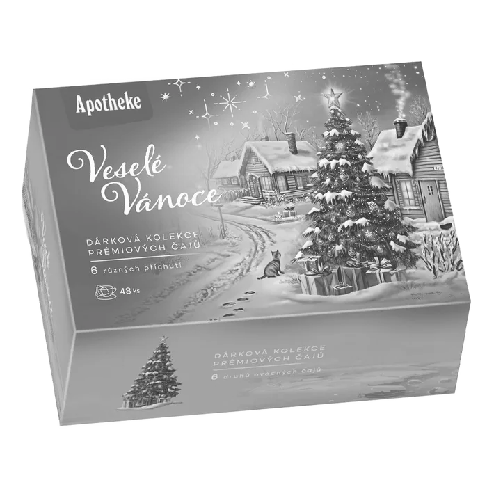 Apotheke Dárková kolekce Veselé Vánoce 48 sáčků